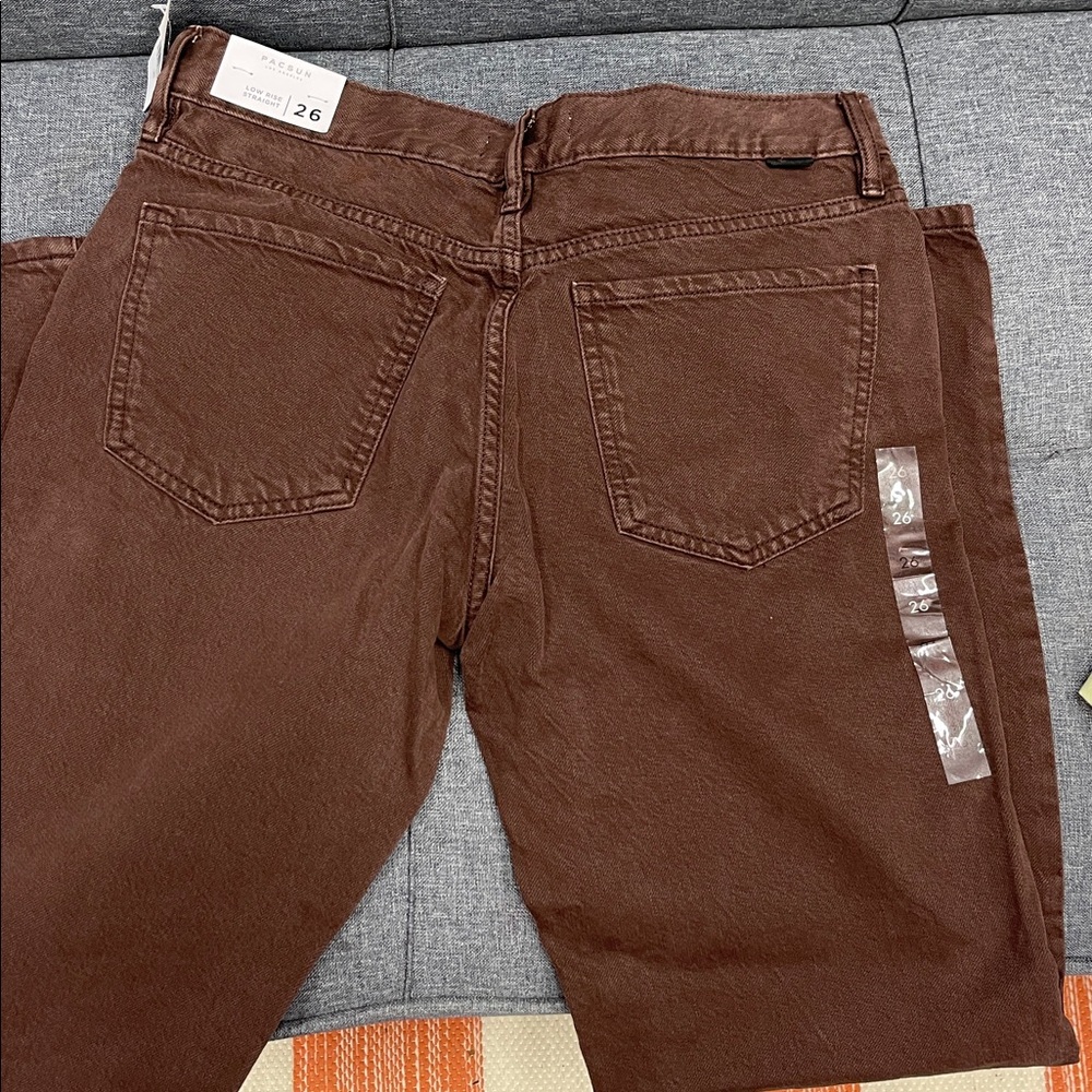 PAC Sun Espresso Low Rise Denim size 26 - Picture 4 of 4